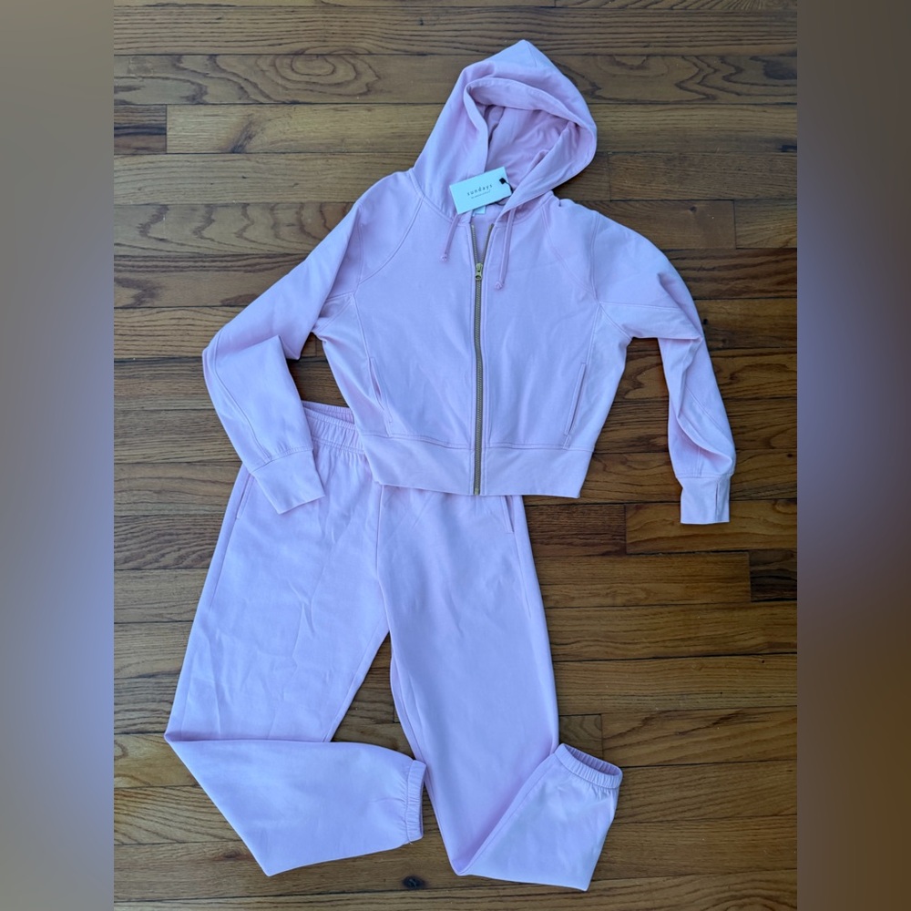 Ballerina pink Hoodie and Jogger Set